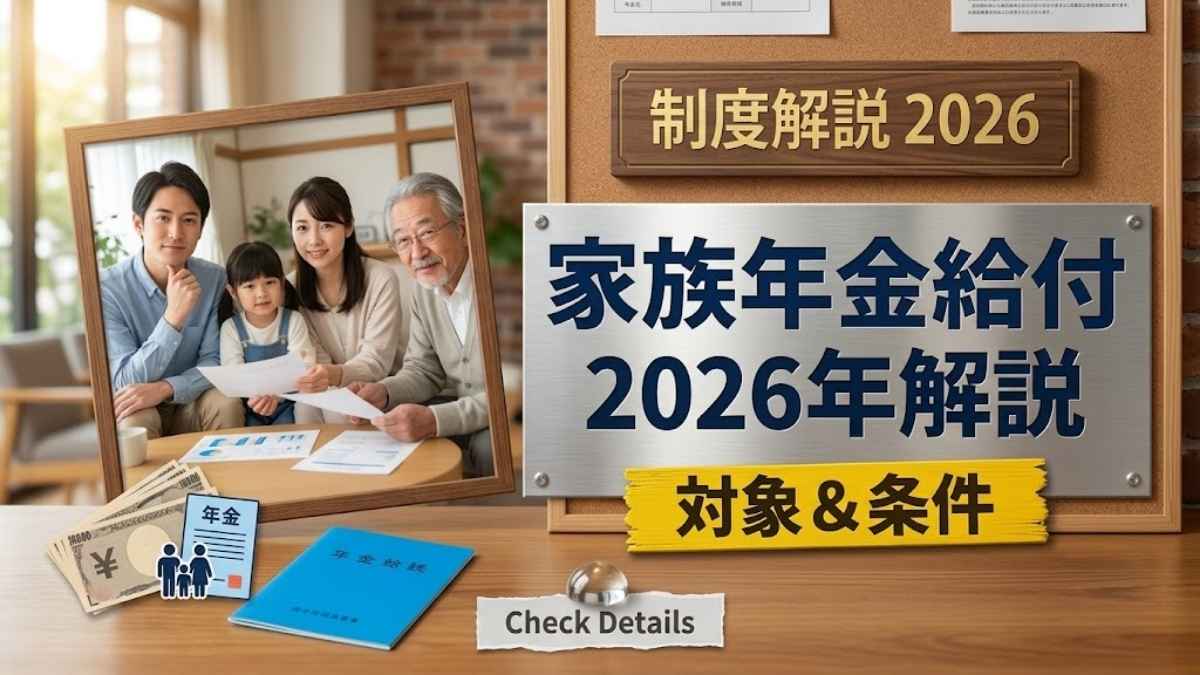 2026年最新|日本の老齢年金給付更新と新しい受給資格ガイド