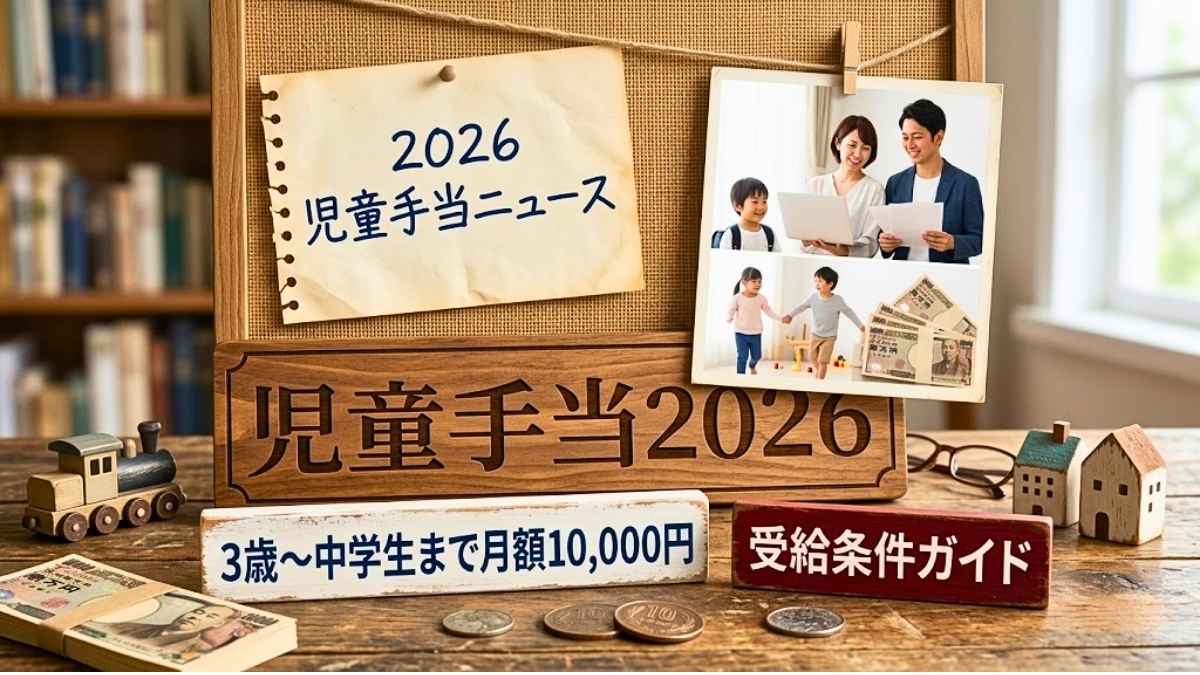 2026年最新 日本の児童手当改定と新しい受給資格・月額15,000円支給ガイド